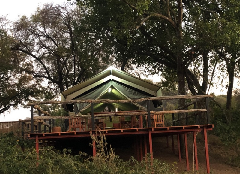 zimbabwe outdoors tent